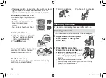 Preview for 16 page of Panasonic ES-LV67-A803 Operating Instructions Manual