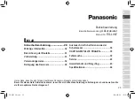 Preview for 25 page of Panasonic ES-LV67-A803 Operating Instructions Manual