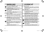 Preview for 30 page of Panasonic ES-LV67-A803 Operating Instructions Manual