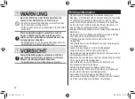 Preview for 32 page of Panasonic ES-LV67-A803 Operating Instructions Manual