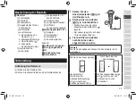 Preview for 33 page of Panasonic ES-LV67-A803 Operating Instructions Manual