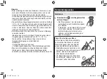 Preview for 34 page of Panasonic ES-LV67-A803 Operating Instructions Manual