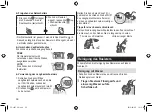 Preview for 36 page of Panasonic ES-LV67-A803 Operating Instructions Manual