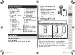 Preview for 75 page of Panasonic ES-LV67-A803 Operating Instructions Manual