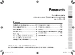 Preview for 87 page of Panasonic ES-LV67-A803 Operating Instructions Manual