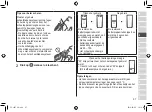 Preview for 97 page of Panasonic ES-LV67-A803 Operating Instructions Manual