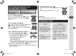 Preview for 101 page of Panasonic ES-LV67-A803 Operating Instructions Manual