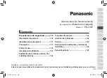 Preview for 109 page of Panasonic ES-LV67-A803 Operating Instructions Manual