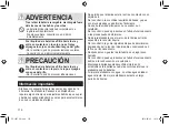 Preview for 116 page of Panasonic ES-LV67-A803 Operating Instructions Manual