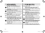 Preview for 136 page of Panasonic ES-LV67-A803 Operating Instructions Manual