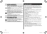 Preview for 138 page of Panasonic ES-LV67-A803 Operating Instructions Manual