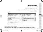 Preview for 151 page of Panasonic ES-LV67-A803 Operating Instructions Manual