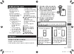 Preview for 159 page of Panasonic ES-LV67-A803 Operating Instructions Manual