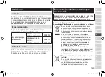 Preview for 169 page of Panasonic ES-LV67-A803 Operating Instructions Manual