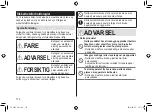 Preview for 176 page of Panasonic ES-LV67-A803 Operating Instructions Manual