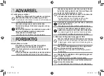 Preview for 178 page of Panasonic ES-LV67-A803 Operating Instructions Manual