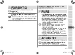 Preview for 179 page of Panasonic ES-LV67-A803 Operating Instructions Manual