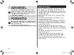 Preview for 180 page of Panasonic ES-LV67-A803 Operating Instructions Manual