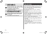 Preview for 200 page of Panasonic ES-LV67-A803 Operating Instructions Manual