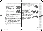 Preview for 205 page of Panasonic ES-LV67-A803 Operating Instructions Manual