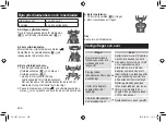 Preview for 206 page of Panasonic ES-LV67-A803 Operating Instructions Manual