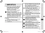 Preview for 215 page of Panasonic ES-LV67-A803 Operating Instructions Manual