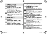 Preview for 216 page of Panasonic ES-LV67-A803 Operating Instructions Manual