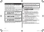 Preview for 252 page of Panasonic ES-LV67-A803 Operating Instructions Manual