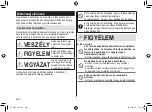 Preview for 292 page of Panasonic ES-LV67-A803 Operating Instructions Manual