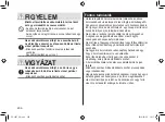 Preview for 296 page of Panasonic ES-LV67-A803 Operating Instructions Manual