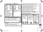 Preview for 299 page of Panasonic ES-LV67-A803 Operating Instructions Manual