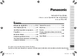 Preview for 309 page of Panasonic ES-LV67-A803 Operating Instructions Manual