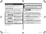 Preview for 332 page of Panasonic ES-LV67-A803 Operating Instructions Manual