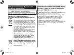 Preview for 22 page of Panasonic ES-LV6U Operating Instructions Manual