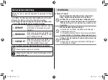 Preview for 28 page of Panasonic ES-LV6U Operating Instructions Manual