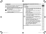 Preview for 31 page of Panasonic ES-LV6U Operating Instructions Manual