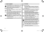 Preview for 52 page of Panasonic ES-LV6U Operating Instructions Manual