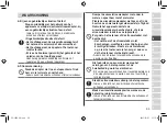 Preview for 93 page of Panasonic ES-LV6U Operating Instructions Manual