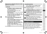 Preview for 95 page of Panasonic ES-LV6U Operating Instructions Manual