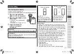 Preview for 97 page of Panasonic ES-LV6U Operating Instructions Manual