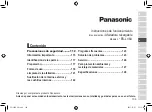 Preview for 109 page of Panasonic ES-LV6U Operating Instructions Manual