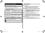 Preview for 112 page of Panasonic ES-LV6U Operating Instructions Manual