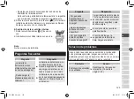 Preview for 123 page of Panasonic ES-LV6U Operating Instructions Manual