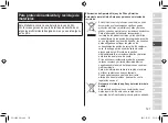 Preview for 127 page of Panasonic ES-LV6U Operating Instructions Manual