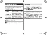 Preview for 132 page of Panasonic ES-LV6U Operating Instructions Manual