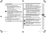 Preview for 151 page of Panasonic ES-LV6U Operating Instructions Manual