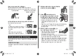 Preview for 159 page of Panasonic ES-LV6U Operating Instructions Manual