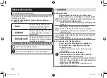 Preview for 188 page of Panasonic ES-LV6U Operating Instructions Manual