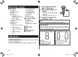 Preview for 192 page of Panasonic ES-LV6U Operating Instructions Manual