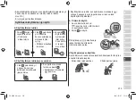 Preview for 213 page of Panasonic ES-LV6U Operating Instructions Manual